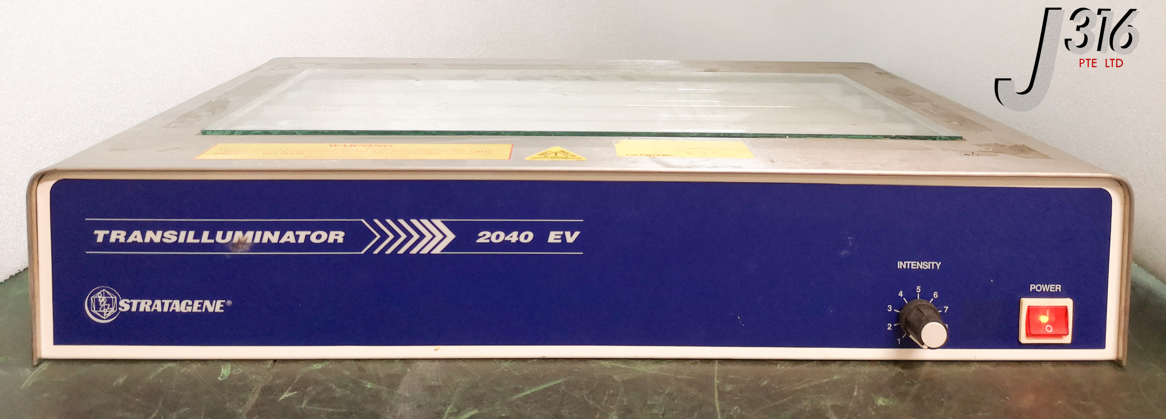 13121 STRATAGENE UV LAMP TRANSILLUMINATOR, 180-250 VAC, 2A, 50